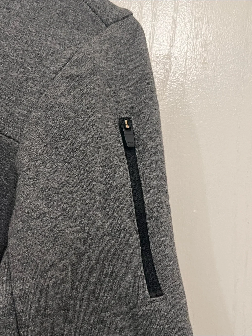 Boy’s Gray Zip-Up Every Day Hoodie Hooded Jacket